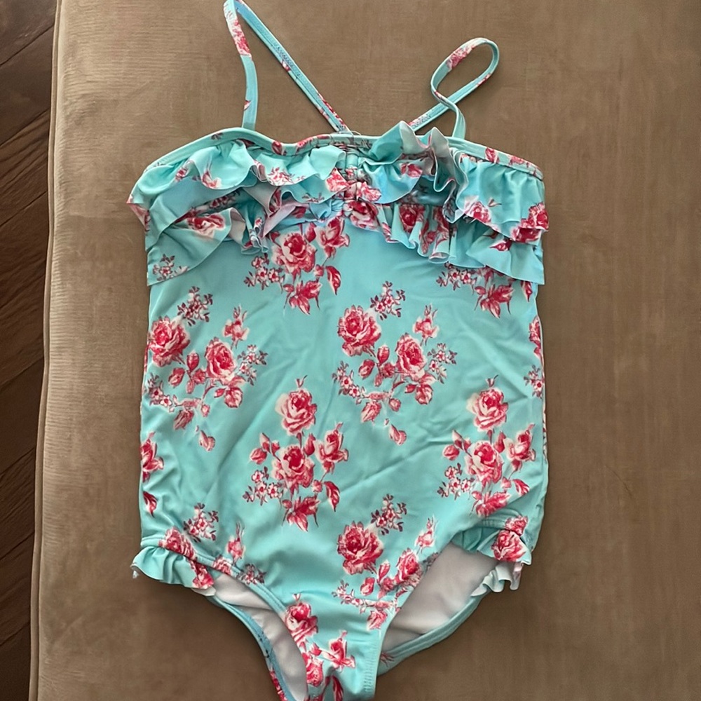 Janie and Jack girls one piece bathing suit